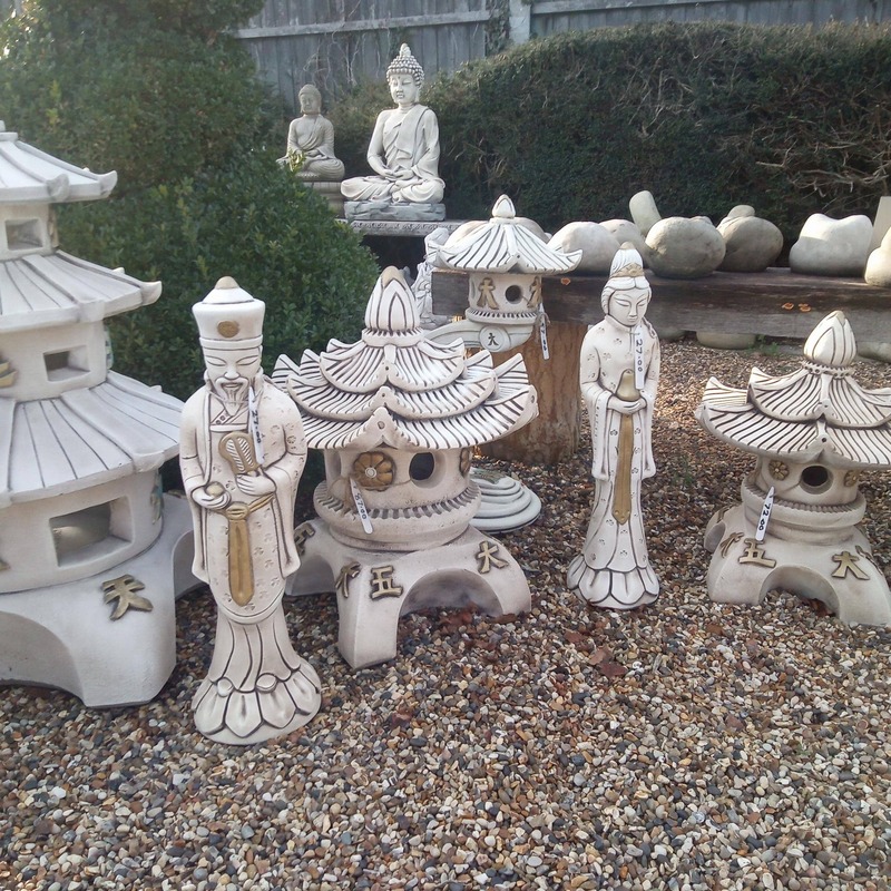 3 tier pagoda chinese figures £27 medium lantern £87 small lantern £72