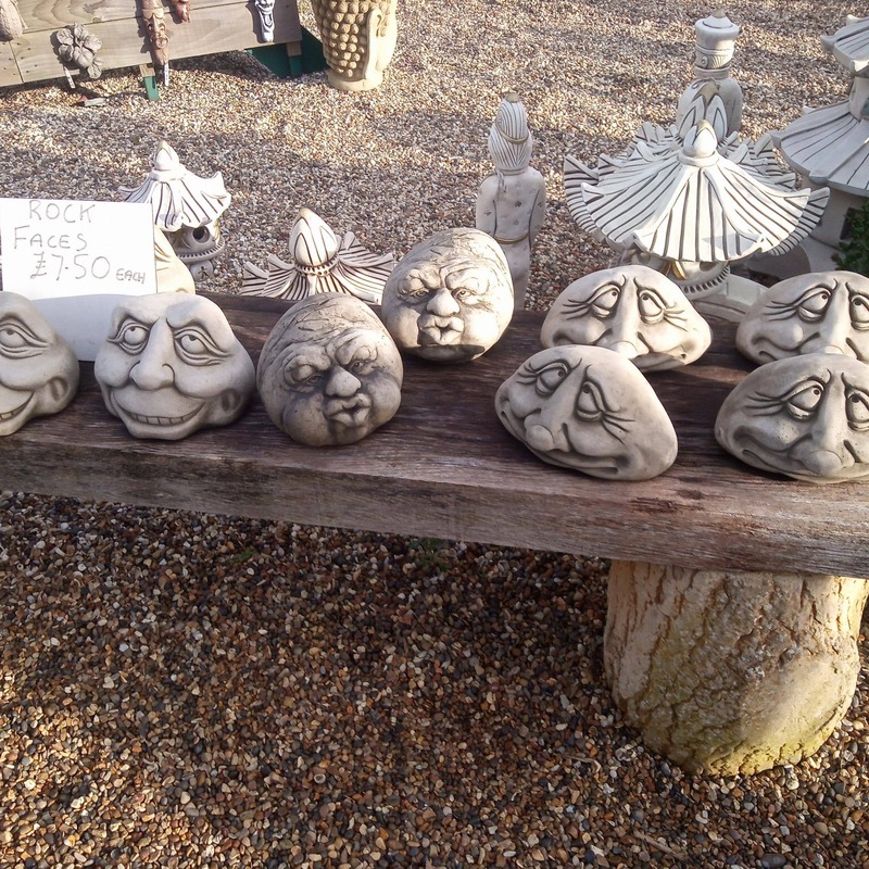 rock faces £7.50 each