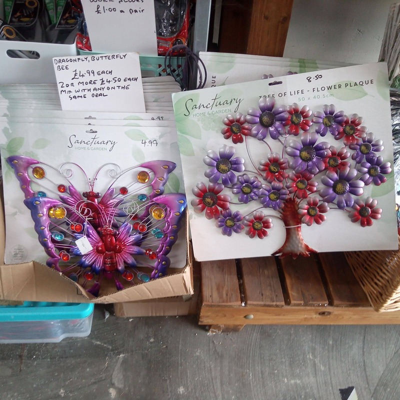 Nice cheap metal tree of life £8.50 large butterflies £4.99